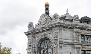 Fachada del Banco de España, en Madrid. EP.P/Óscar J.Barroso