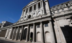 Edificio del Banco de Inglaterra, en la City de Londres. REUTERS