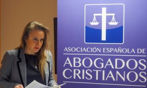 La presidenta de la Asociación Abogados Cristianos, Polonia Castellanos. EFE