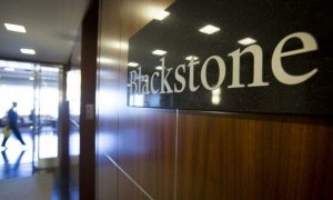 Oficina del fondo de inversión Blackstone. / Efe
