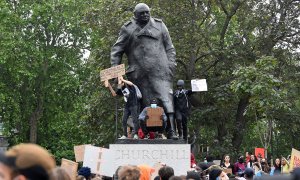 Estatua de Winston Churchill. REUTERS/Toby Melville