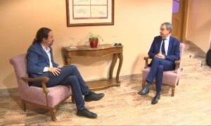 Reunión entre Pablo Iglesias y José Luis Rodríguez Zapatero