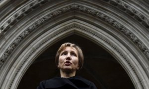 Marina Litvinenko, viuda del espía asesinado, en Londres. REUTERS/T. Melville/Archivo