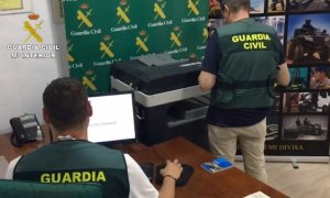 La Guardia Civil desmantela un entramado dedicado a la falsificación de diplomas de cursos