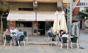 El bar Petit Tonelet, de la Zona Alta de Lleida. ACN/Estefania Escolà