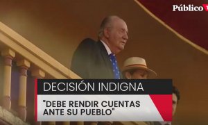 Irene Montero: "La huida del rey emérito es una decisión indigna avalada por la Casa Real"