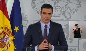 Sánchez asegura que "no tiene la información" sobre dónde está el Rey emérito