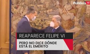 Felipe VI reaparece, pero no dice dónde está Juan Carlos I