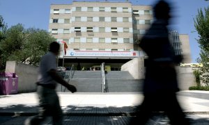 Exterior del Hospital Gregorio Marañón. EFE/Javier Lizón