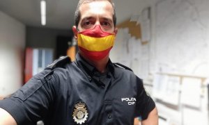 Jandro Lion, policía nacional y youtuber ultraderechista.