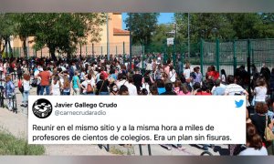 "¿Profesores de Madrid o casting de Operación Triúnfo?"