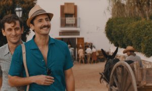 Raúl Arévalo y Juan Diego Botto, en una escena de 'Los europeos'.- Gonita Filmacción