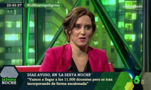 "En solo 3 minutos, 4 mentiras": enredos, falsedades y algún que otro dislate de Ayuso en 'La Sexta Noche'