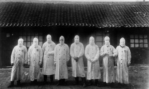 Manchuria (China) en 1911. La Tercera Pandemia de Peste golpeó el mundo entre 1894 y 1959. Fue la primera en ser fotografiada. Institut Pasteur / Archivos Henri Mollaret