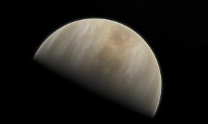 Representación artística del planeta Venus, donde se podrían haber encontrado indicios de vida. / REUTERS