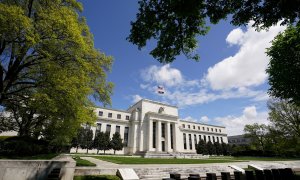 El edificio de la Reserva Federal, el banco central de EEUU, en Washington. REUTERS/Kevin Lamarque