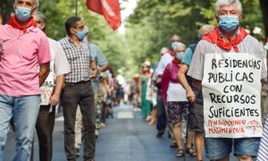 Pensionistas en Bilbao