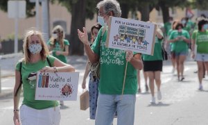 Los docentes de Madrid irán a la huelga los días 22 y 23 de septiembre. EFE/Romá