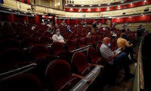 Madrid impone una butaca libre entre grupos de personas en cines o teatros / EFE