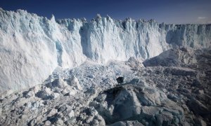 Límite de la capa de hielo de Groenlandia. / Jason Briner