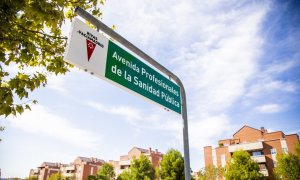El ayuntamiento de Rivas (Madrid) elimina del callejero la avenida Juan Carlos I. / Twitter Pedro del Cura