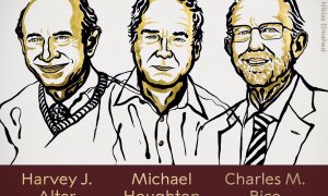 Harvey J. Alter, Michael Houghton y Charles M. Rice, Premio Nobel de Medicina 2020. / THE NOBEL PRIZE