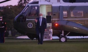Trump vuelve a la Casa Blanca: "Me siento mejor que hace 20 años"