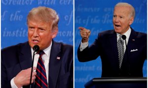 Donald Trump y Joe Biden. REUTERS/Brian Snyder.