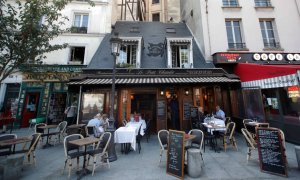 Vista de un restaurante en París. (Reuters)
