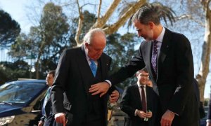 Juan Carlos I y Felipe VI