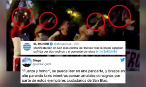 Si llevan pancartas de neonazis y hacen saludos de neonazis para 'El Mundo' son... "vecinos"