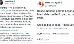 "¡Ayuso aprende! No le llegas a la alcaldesa de París ni a la altura del tacón": Twitter deja en evidencia a la presidenta de Madrid