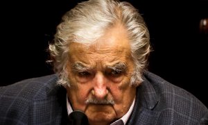 El expresidente uruguayo José Mujica participa en una sesión del Parlamento hoy, en Montevideo (Uruguay). | EFE