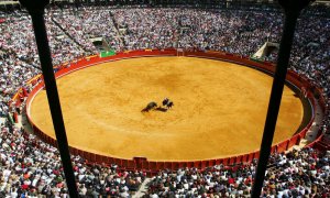 Imagen de archivo de la plaza de toros de Valencia. EFE