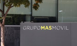 Fachada de la sede del Grupo Mas Movil en Madrid. E.P./Marta Fernández