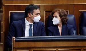 Pedro Sánchez Carmen Calvo Congreso