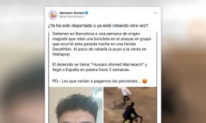 El eurodiputado de Vox Hermann Tertsch vuelve a difundir un bulo, y van ya...