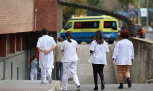 Sanitarios de un hospital de Girona