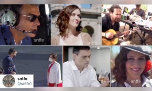 "Esto es una obra de arte": el desternillante vídeo que narra la difícil relación entre Sánchez y Ayuso con una bachata