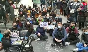 Paran el desahucio de 32 familias en el centro de Madrid