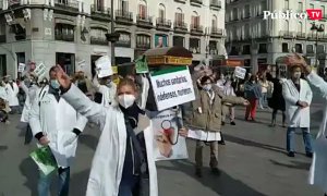 Los médicos dicen 'no' a la precariedad