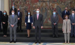 El Rey Felipe VI retoma su agenda oficial tras guardar cuarentena