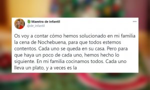 La entrañable idea de una familia para estar unidos pero a distancia durante las cenas de Navidad