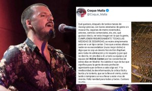 La reflexión de Coque Malla sobre los conciertos multitudinarios de Raphael en Madrid