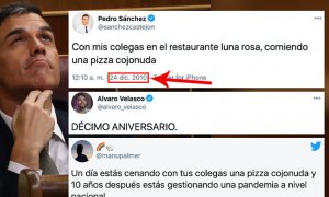 Hoy celebramos el nacimiento de Jesús y la "pizza cojonuda" que se comió Pedro Sánchez en el Luna Rosa