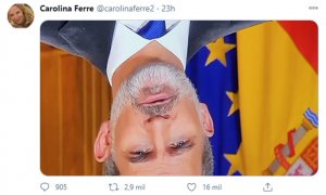 El polémico tuit de Carolina Farre durante el discurso del rey que ha incendiado Twitter