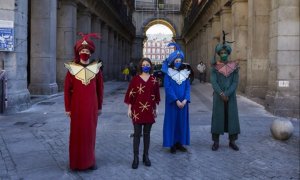 Cachondeo con los Pajes Reales de Ayuntamiento de Madrid: "A Madrid van los Power Rangers de Oriente"