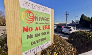 La plantilla de Navec inicia movilizaciones contra el ERE