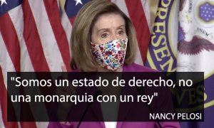 Pelosi dice que EEUU es "un Estado de derecho, no una monarquía con un rey" y los tuiteros españoles responden: "Pues aquí tenemos dos..."