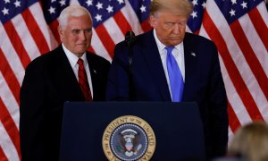 Dominio Público - Mike Pence, de sumiso vicepresidente a 'traidor' de Donald Trump